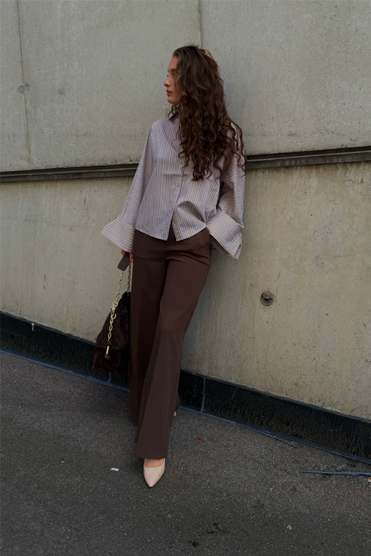 Reign Tailored Extra Wide Brown