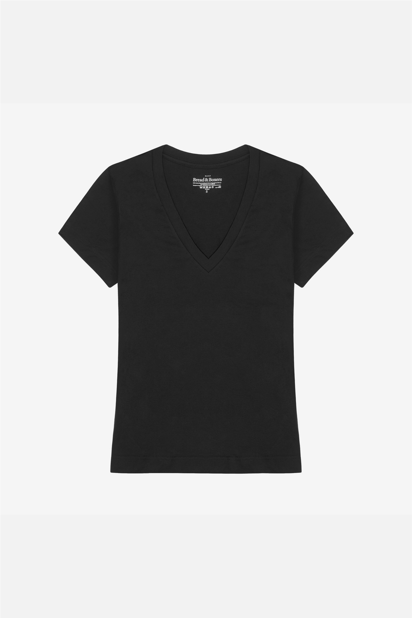 V-Neck Regular Black