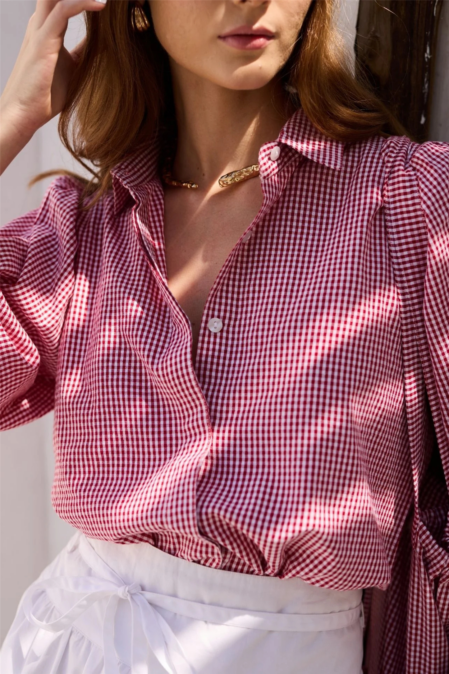 Amy Blouse Tuscany Red
