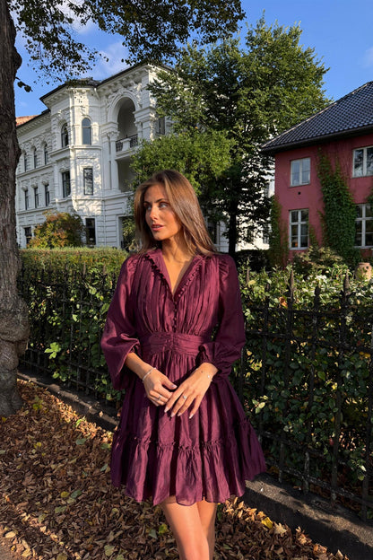 Vanity dress Plum