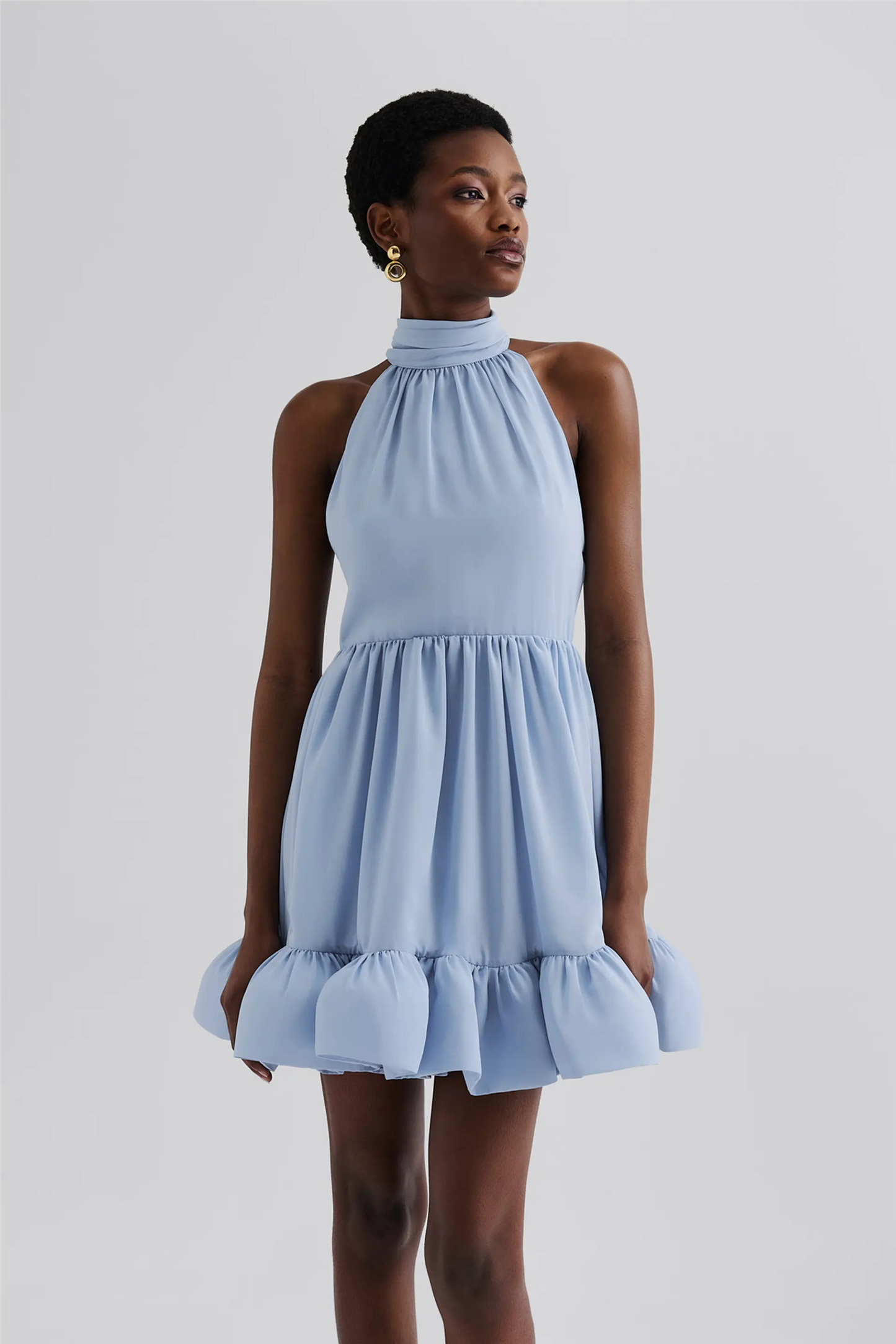 Fern Mini Dress Sky