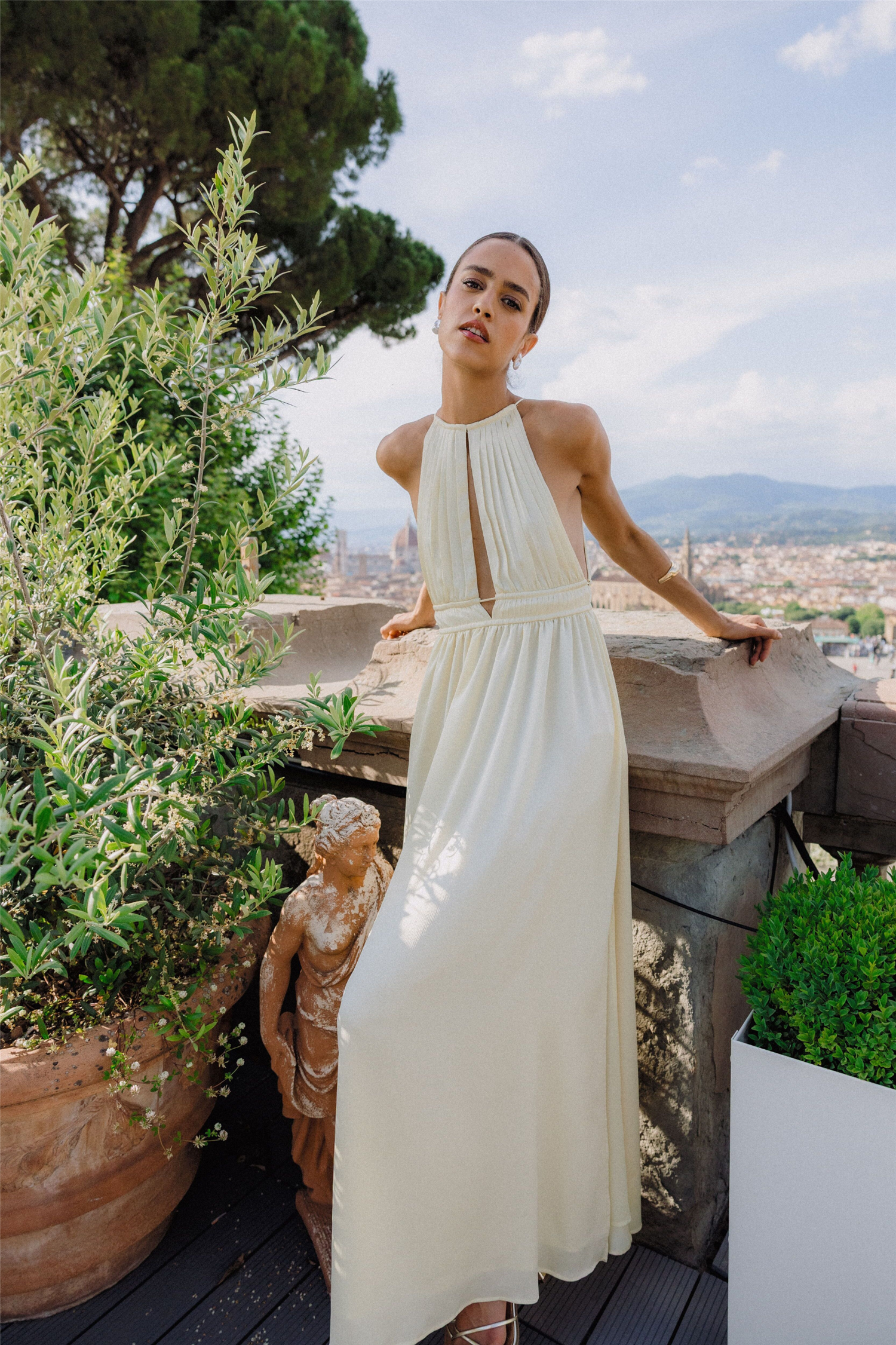 Lillibeth Dress Pastel Yellow.