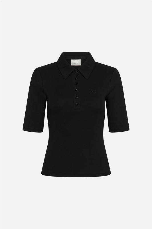 GZdrew ls polo top Black