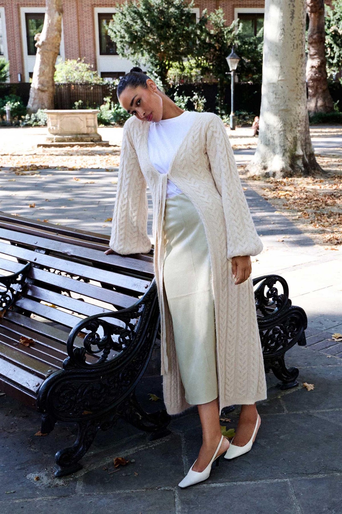 Biella Cardigan Butter Yellow.