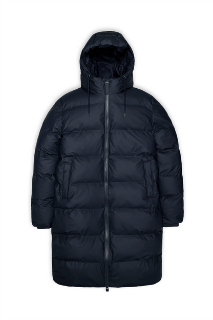 Alta Longer Puffer Jacket W3T4 Navy