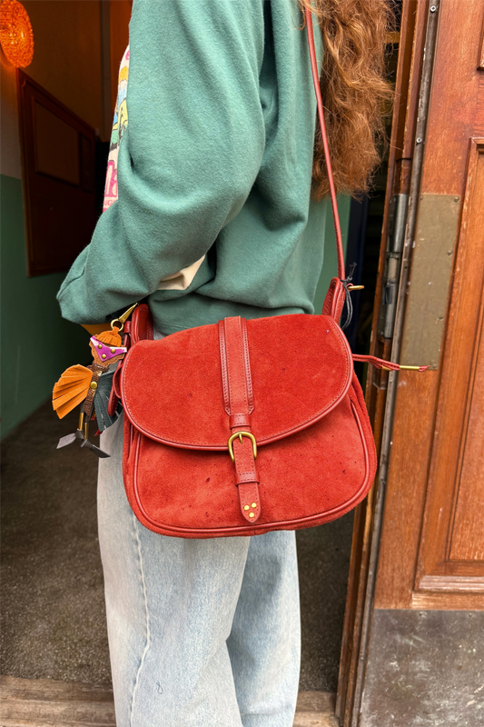 Gildas Rouille Split Suede