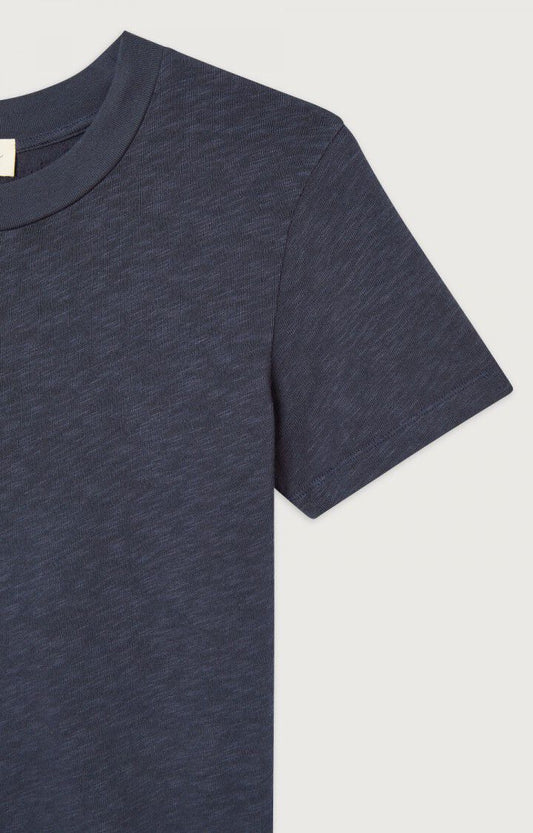 SONOMA T-SHIRT MC ROND Navy Blue Vintage