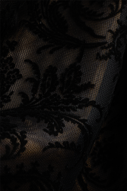 Eclipse Dress Sheer Black