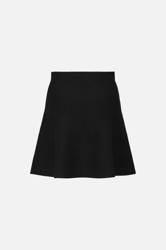 Serge Skirt Black