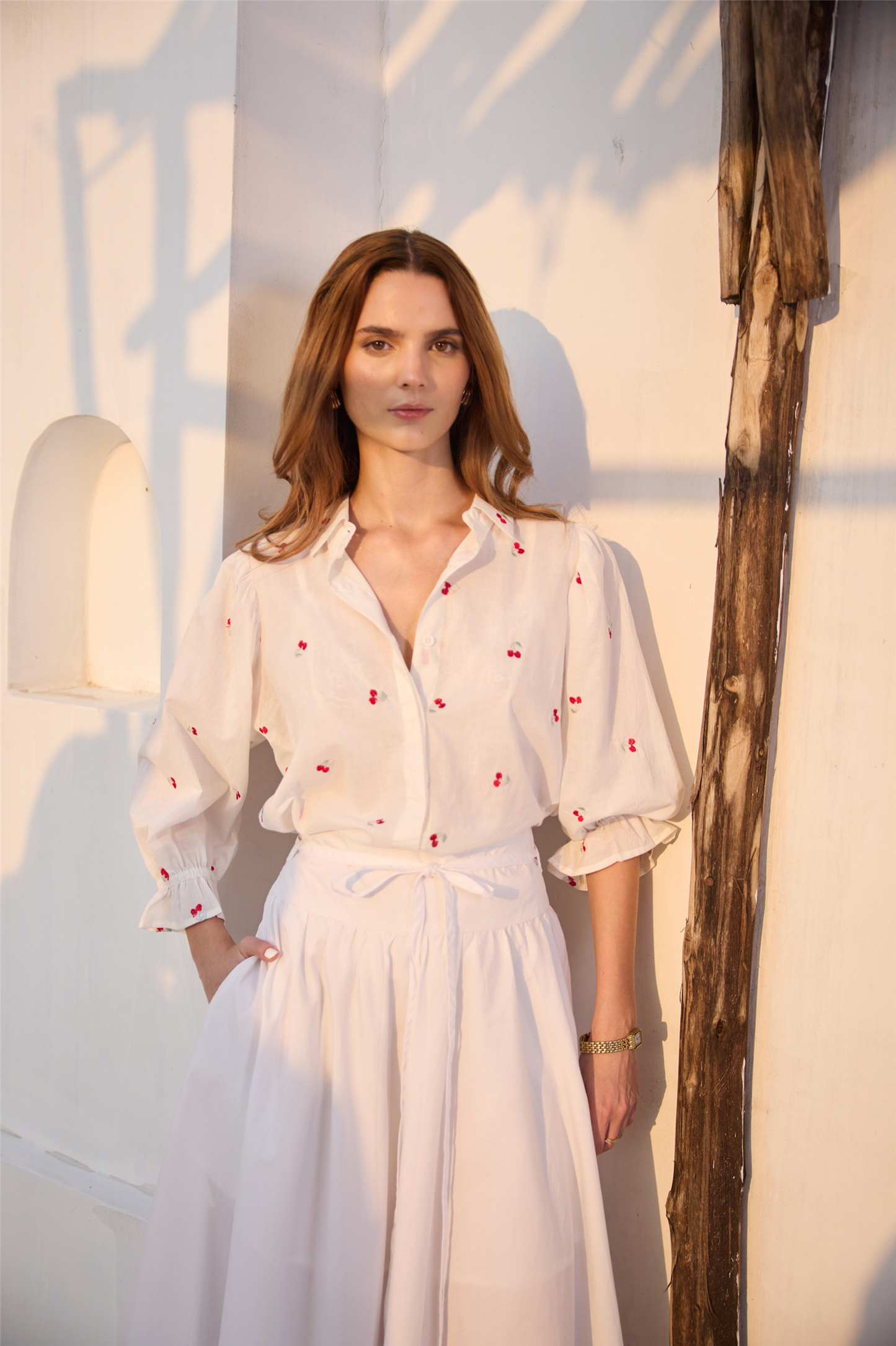 Amy Blouse Cherry
