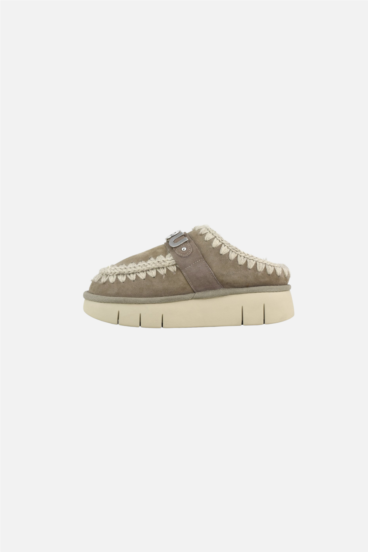 Bounce Clog Suede Elephant Grey