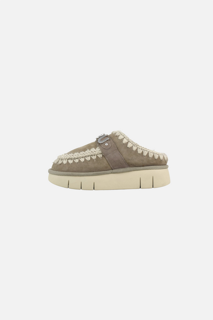 Bounce Clog Suede Elephant Grey