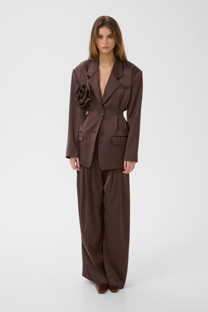 GZelva waist blazer Deep Plum