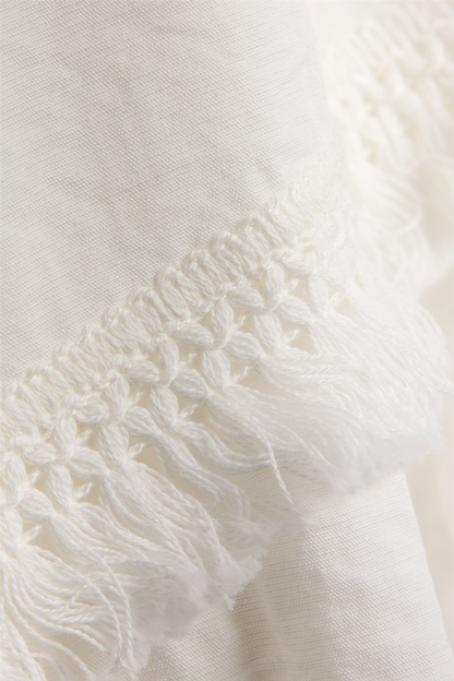 Eden Blouse Linen White