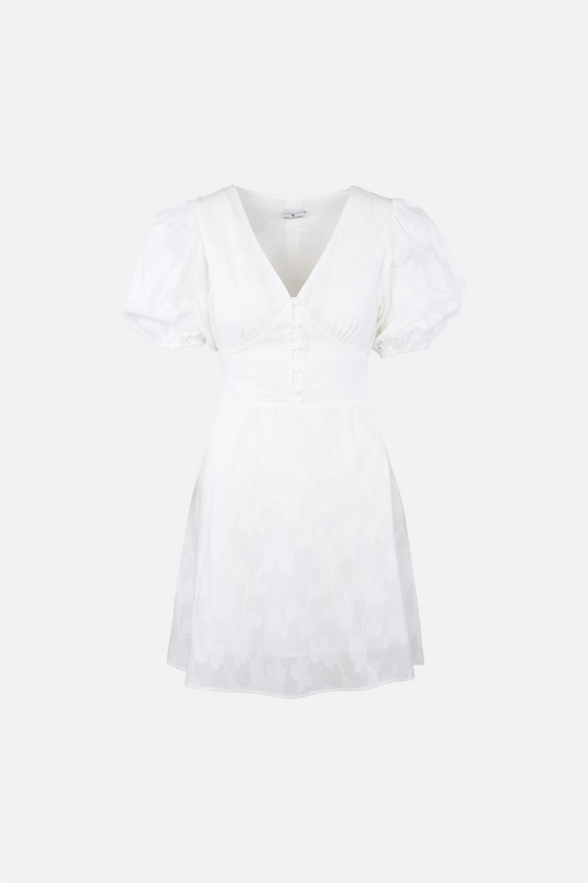 Carin Dress White