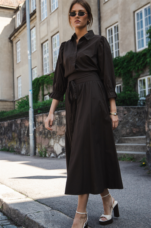 Astrid Skirt Chocolate