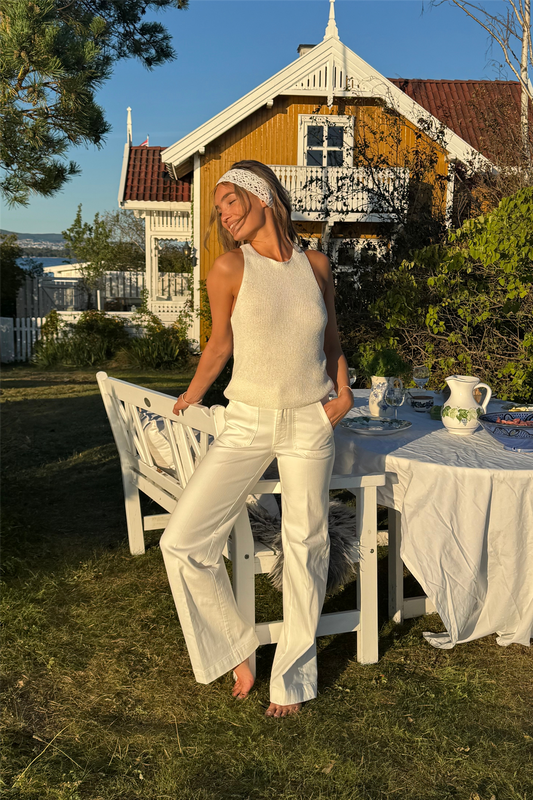 The MONA Jean Light Ivory