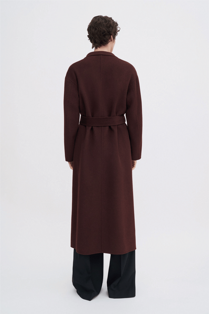 Alexa Coat Burgundy