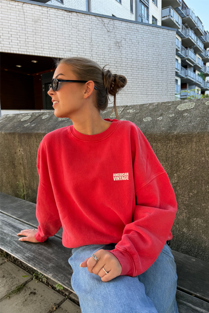 PLIZZY SWEAT  Vintage Volcano Red