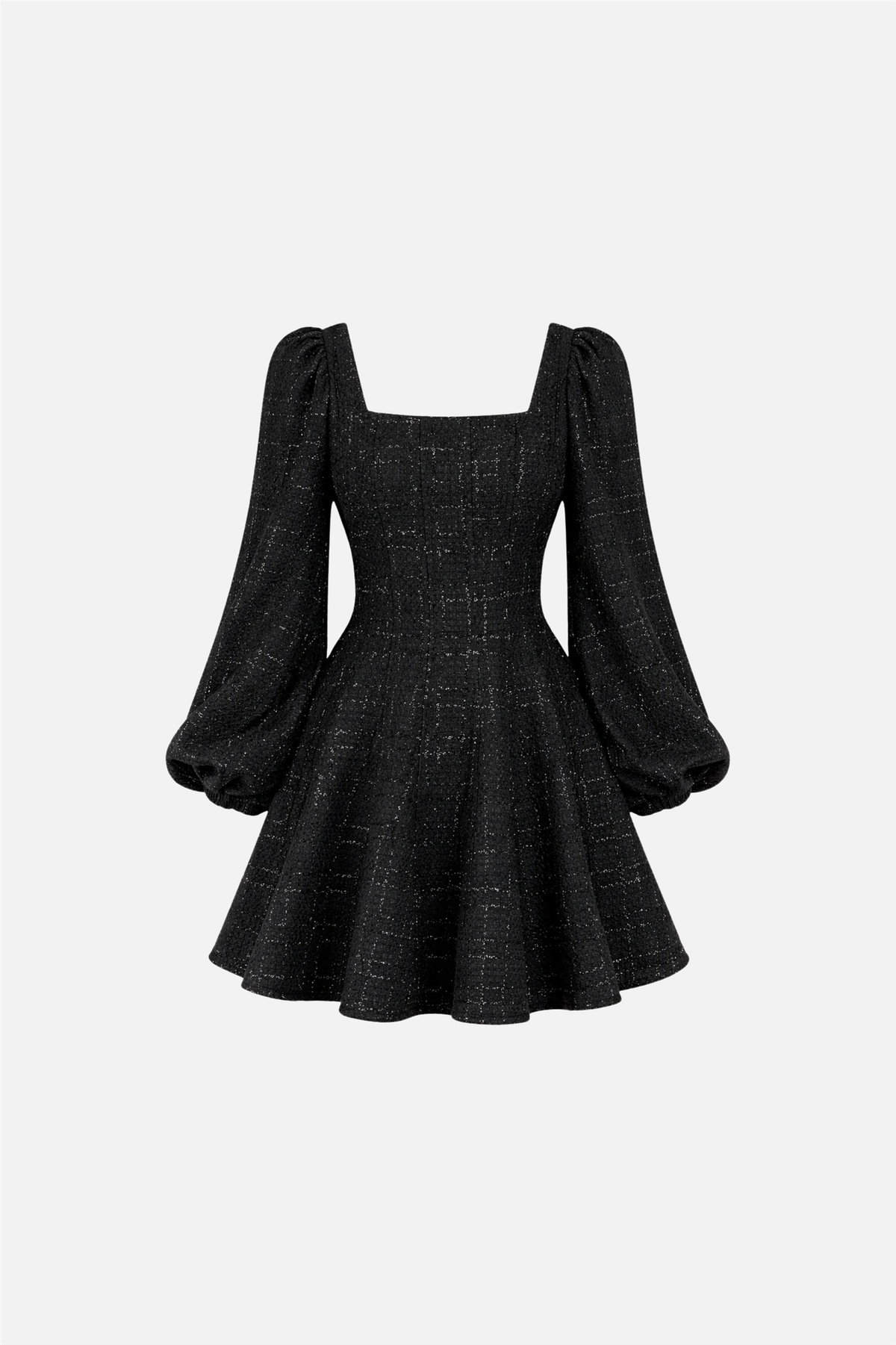 Sophie Tweed Dress Black.