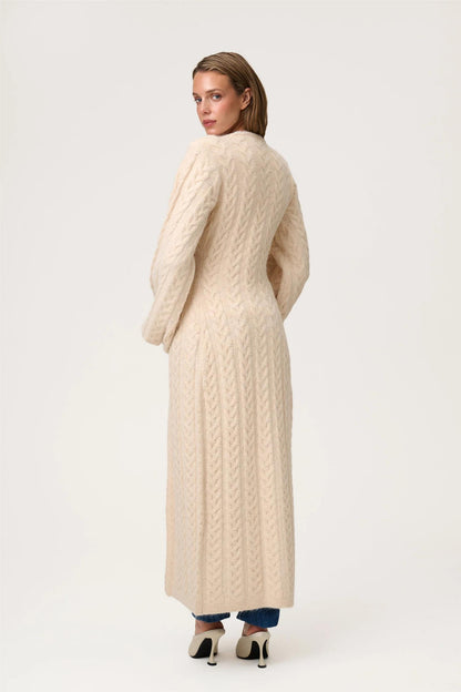 Biella Cardigan Butter Yellow.