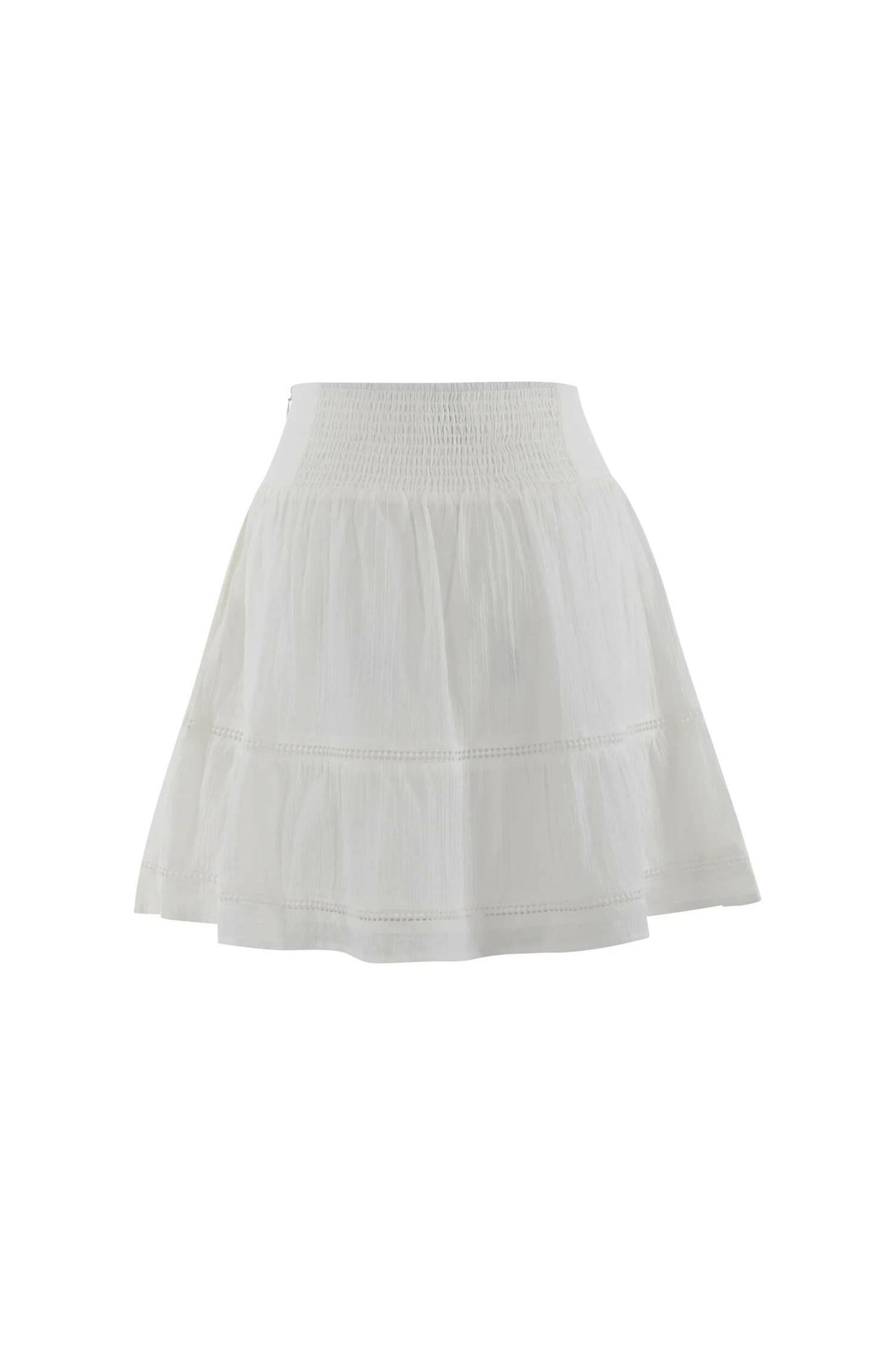 Mikela Skirt White.