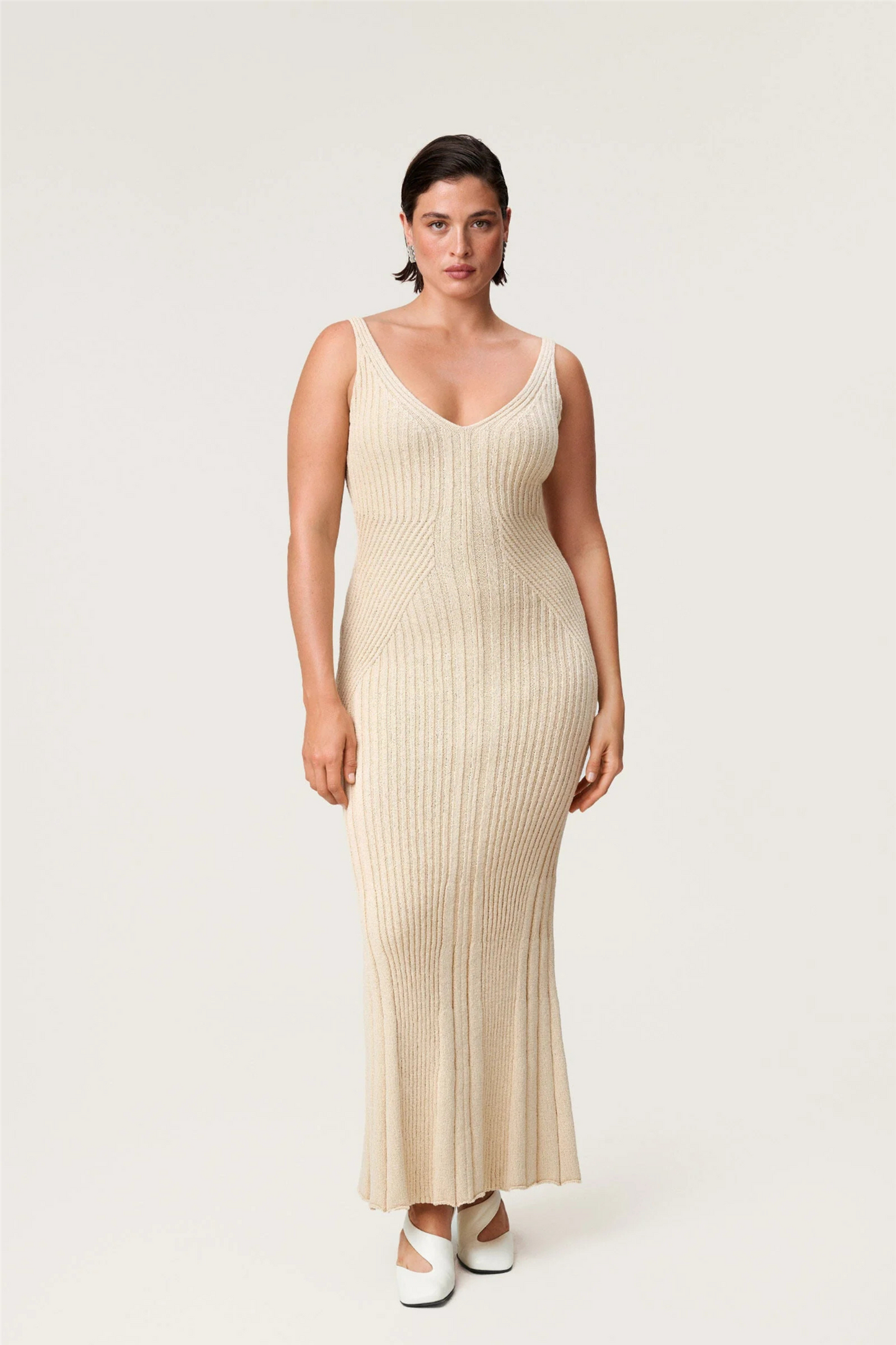 Lugo Slip dress Butter Beige