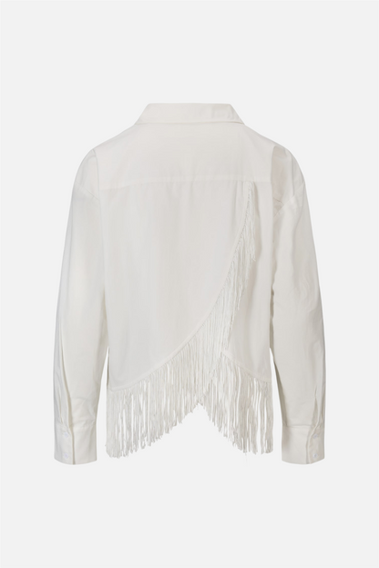 Fringe Shirt White