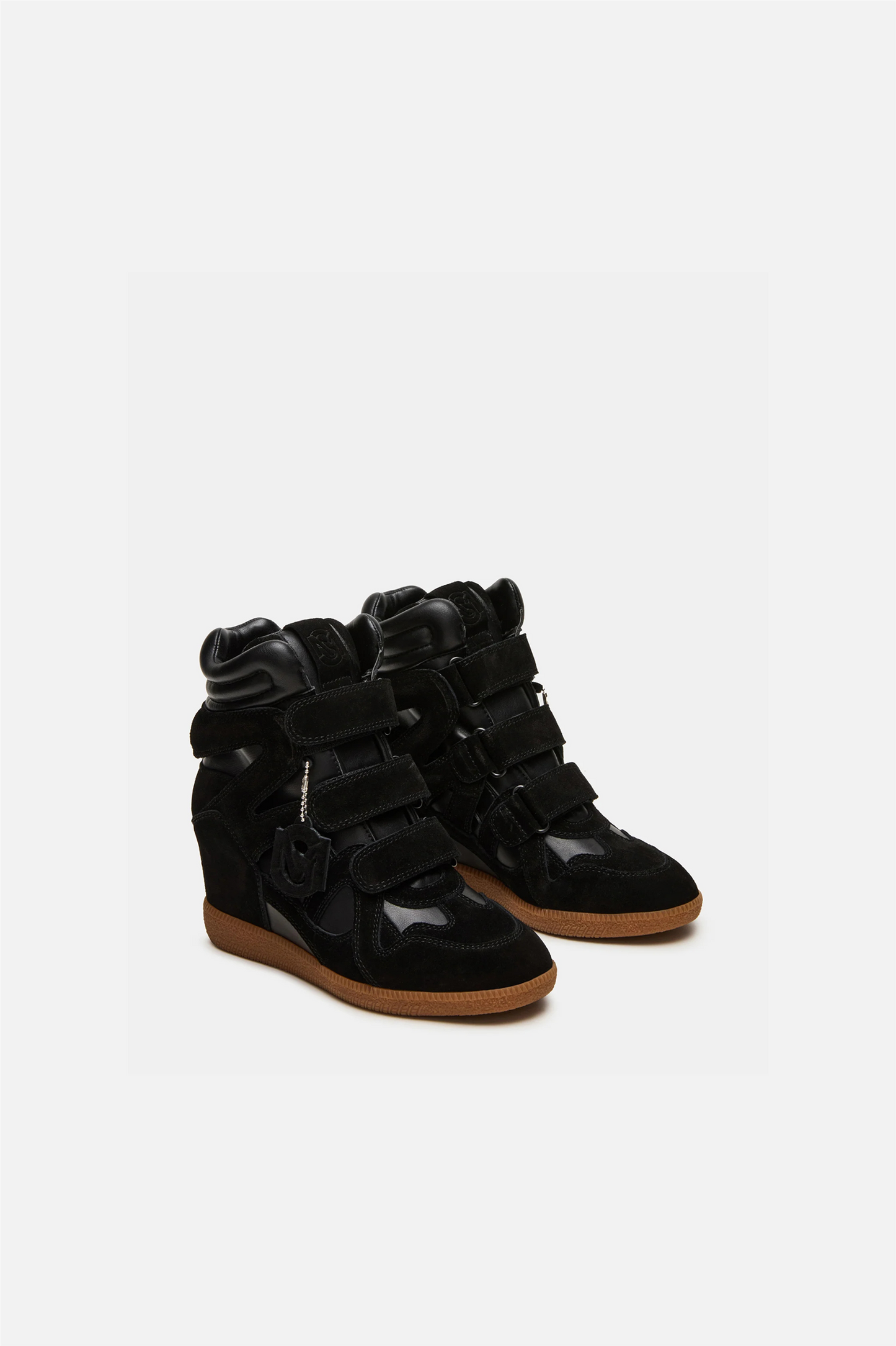 Mavis Black Suede