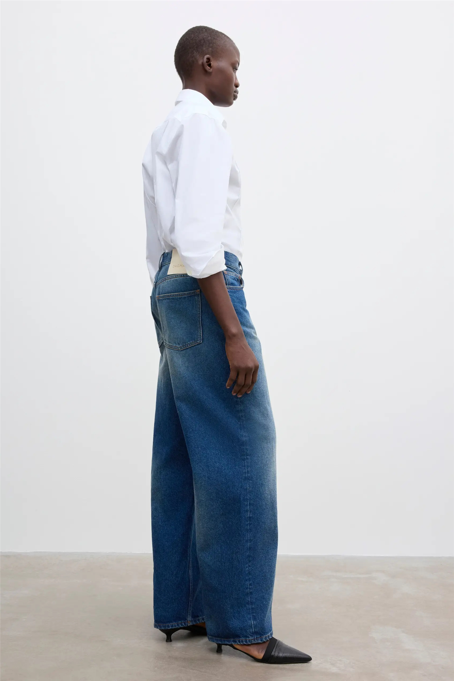 Baggy Fit Denim Vintage Blue.