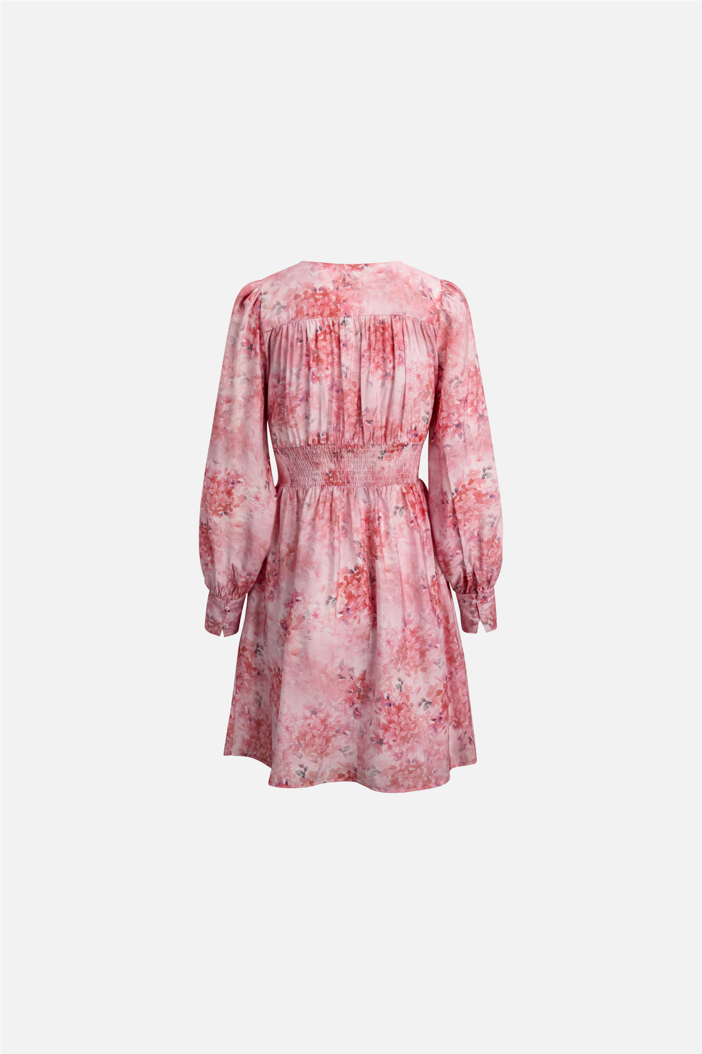 Sasha Dress Pink Flower Aop.