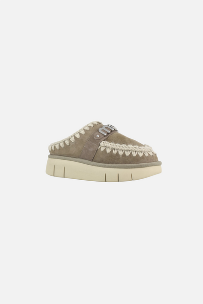 Bounce Clog Suede Elephant Grey