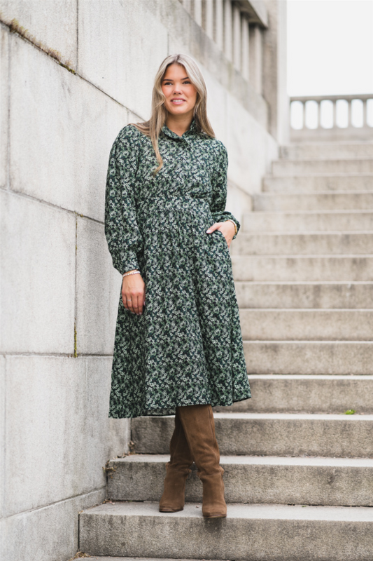 RAUSAstrid Dress AOP Eden Flower