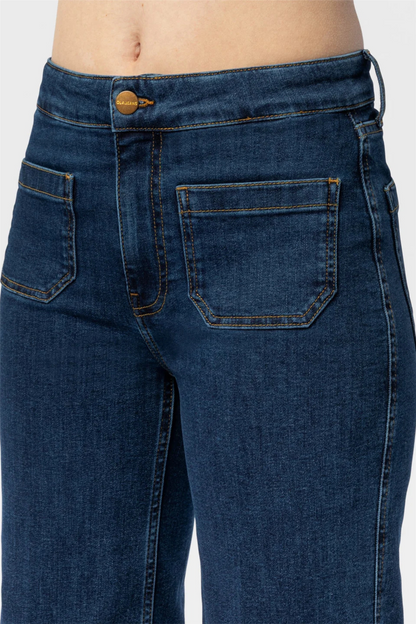 The NORA Jean Dark Blue.