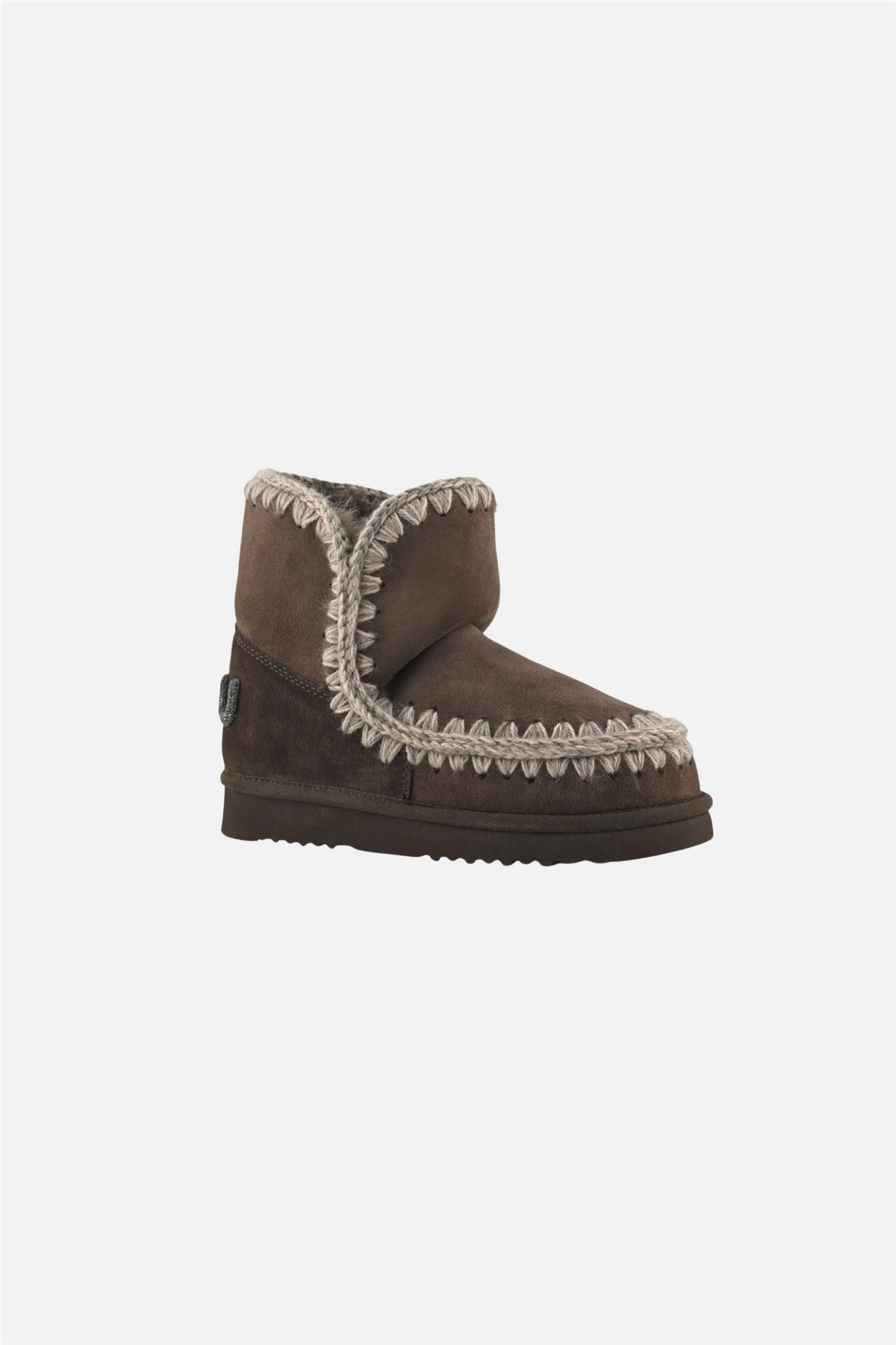 Eskimo 18 Suede - Glitter Logo Brown Pepper