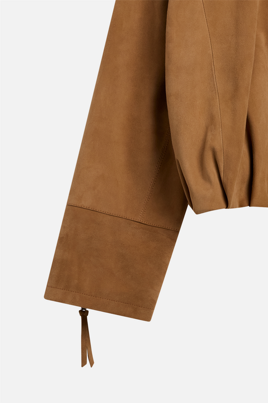 Wren Suede Jacket Classic Camel.