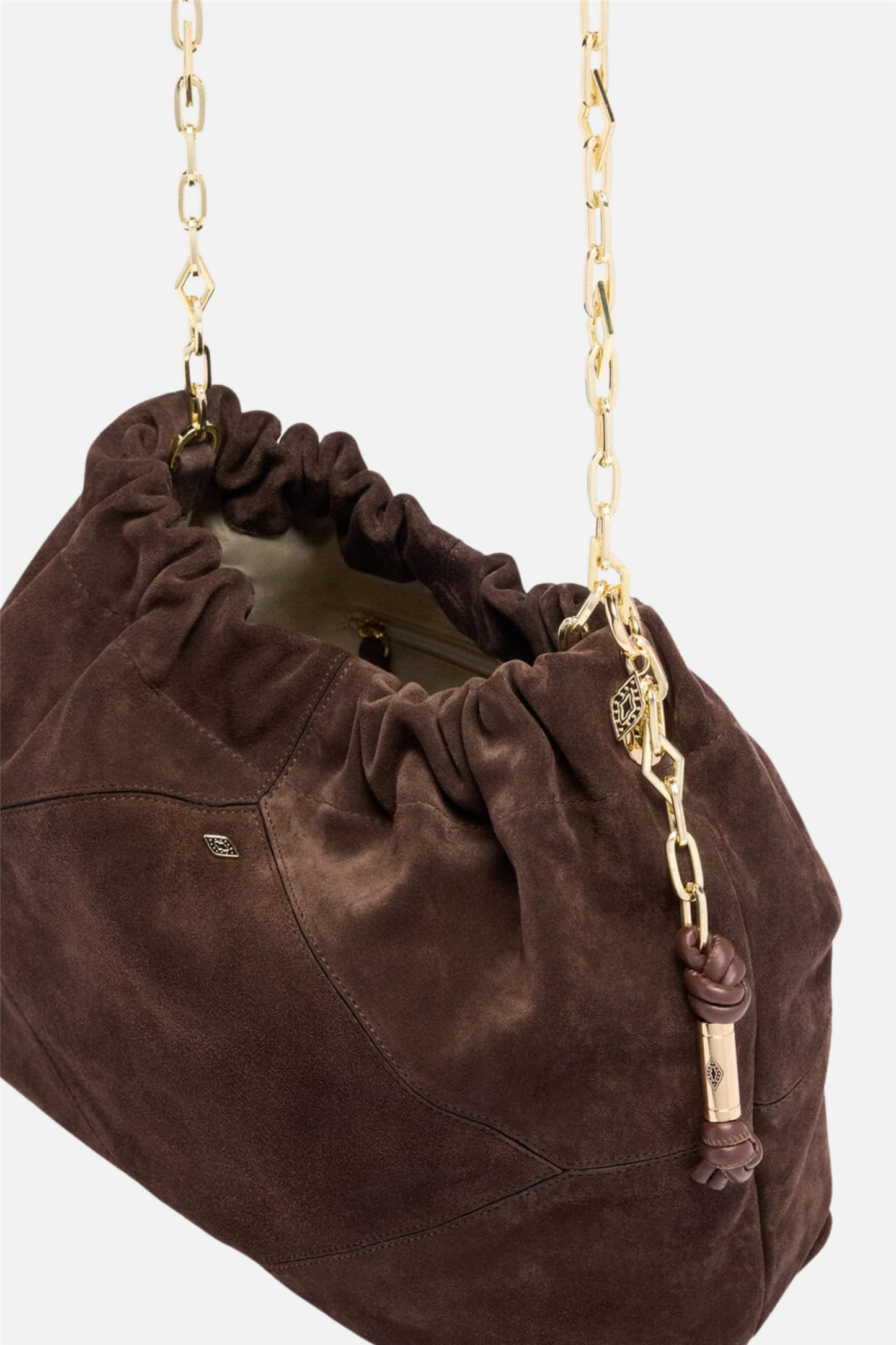 Bag M Suede June Tote Choco