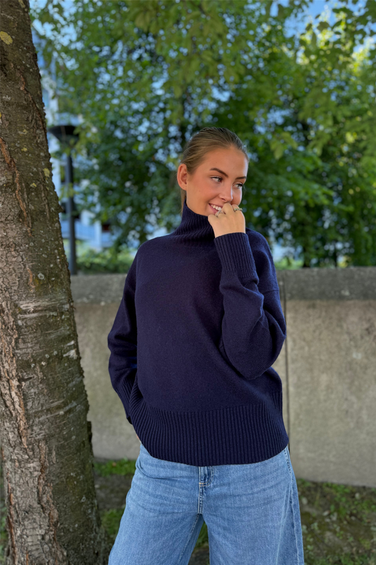 Palace Sweater Bleu Nuit