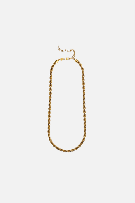 Golden Rope Necklace Gold
