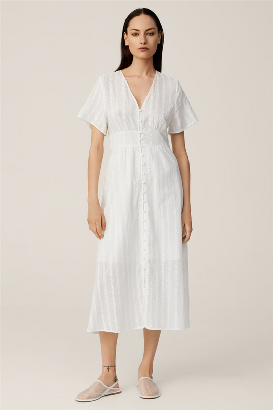 MSCHSibylla SS Shirt Dress Egret.