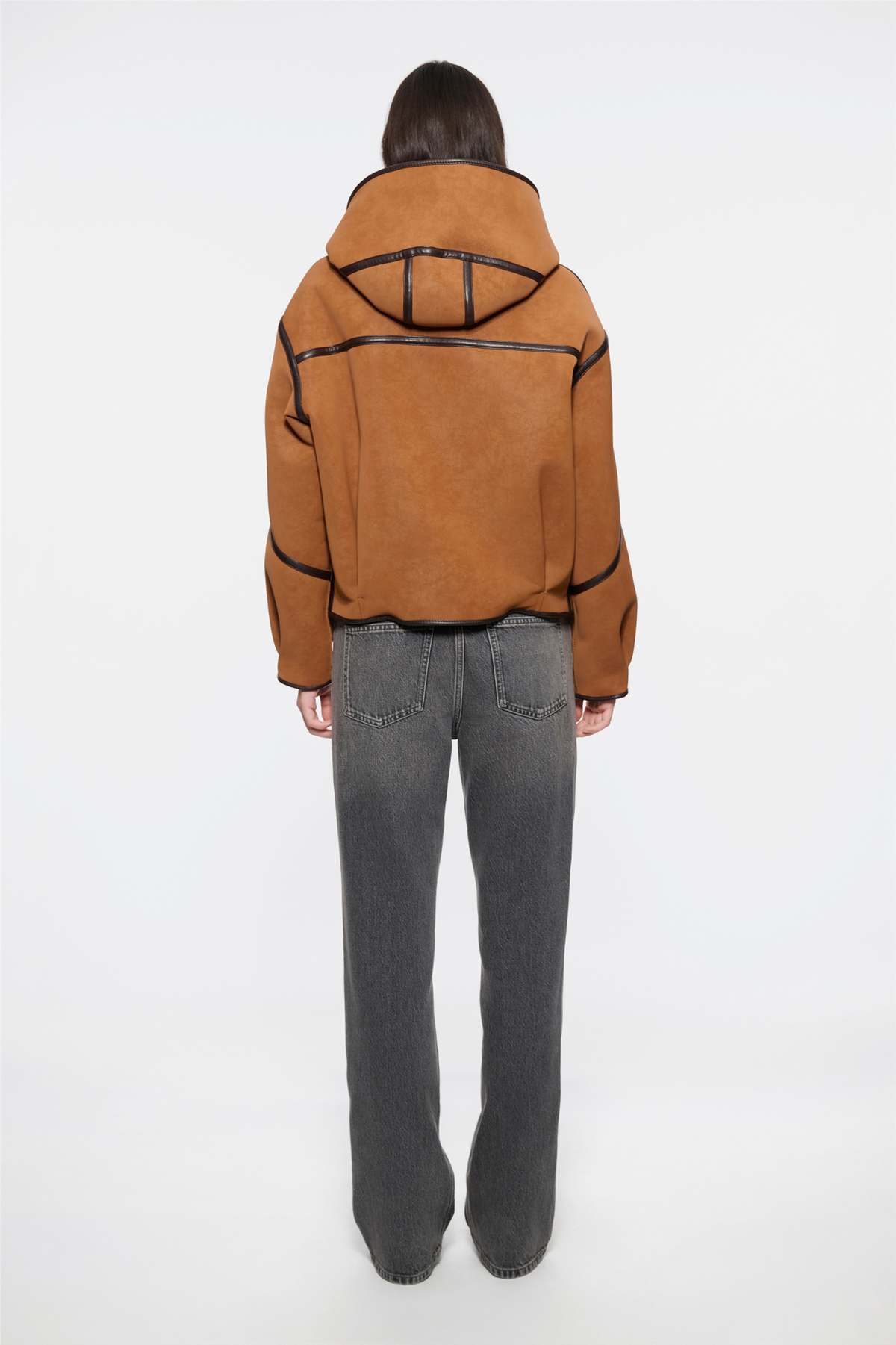 Fia Jacket Terracotta/Dark Brown