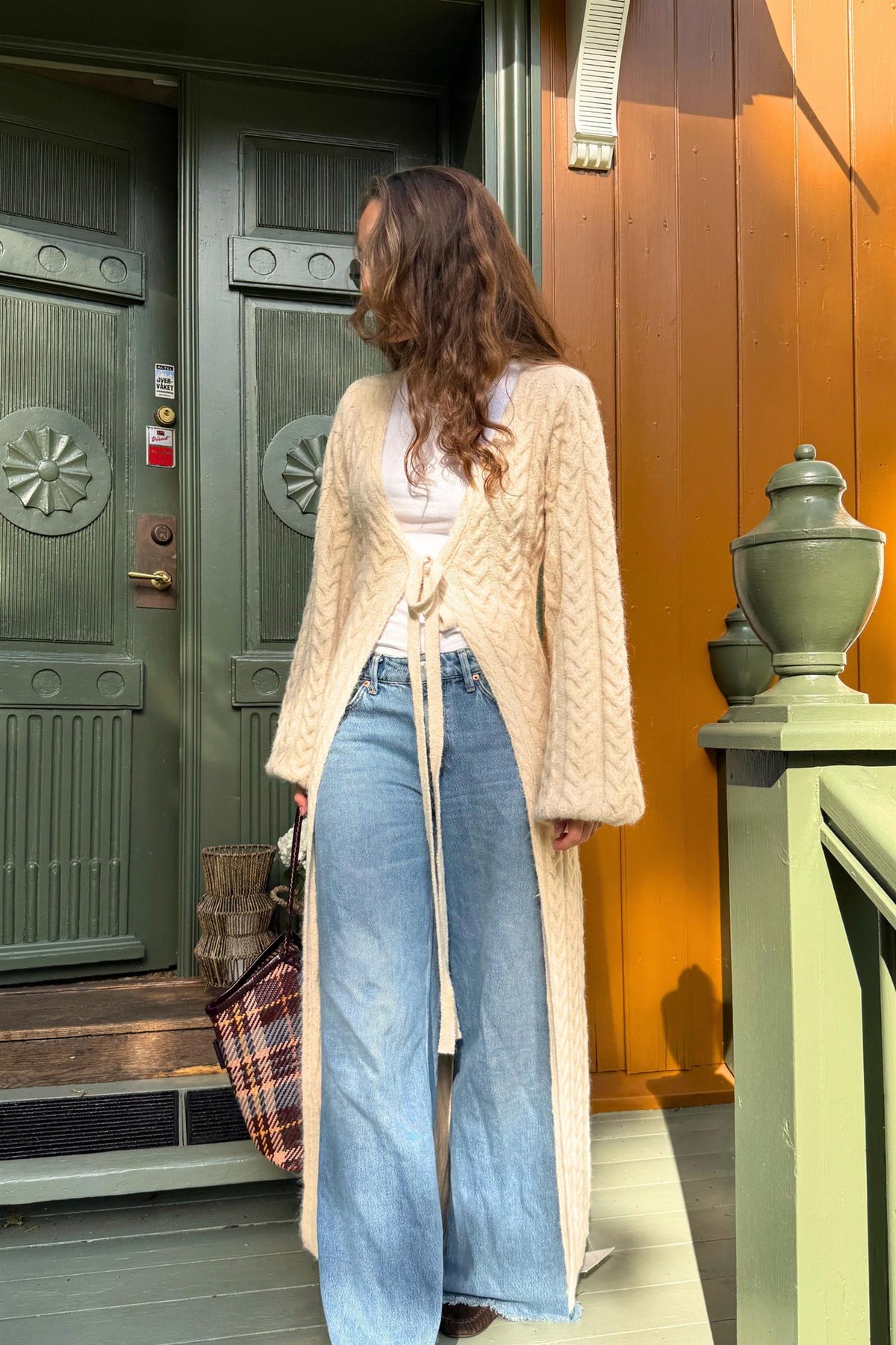 Biella Cardigan Butter Yellow.