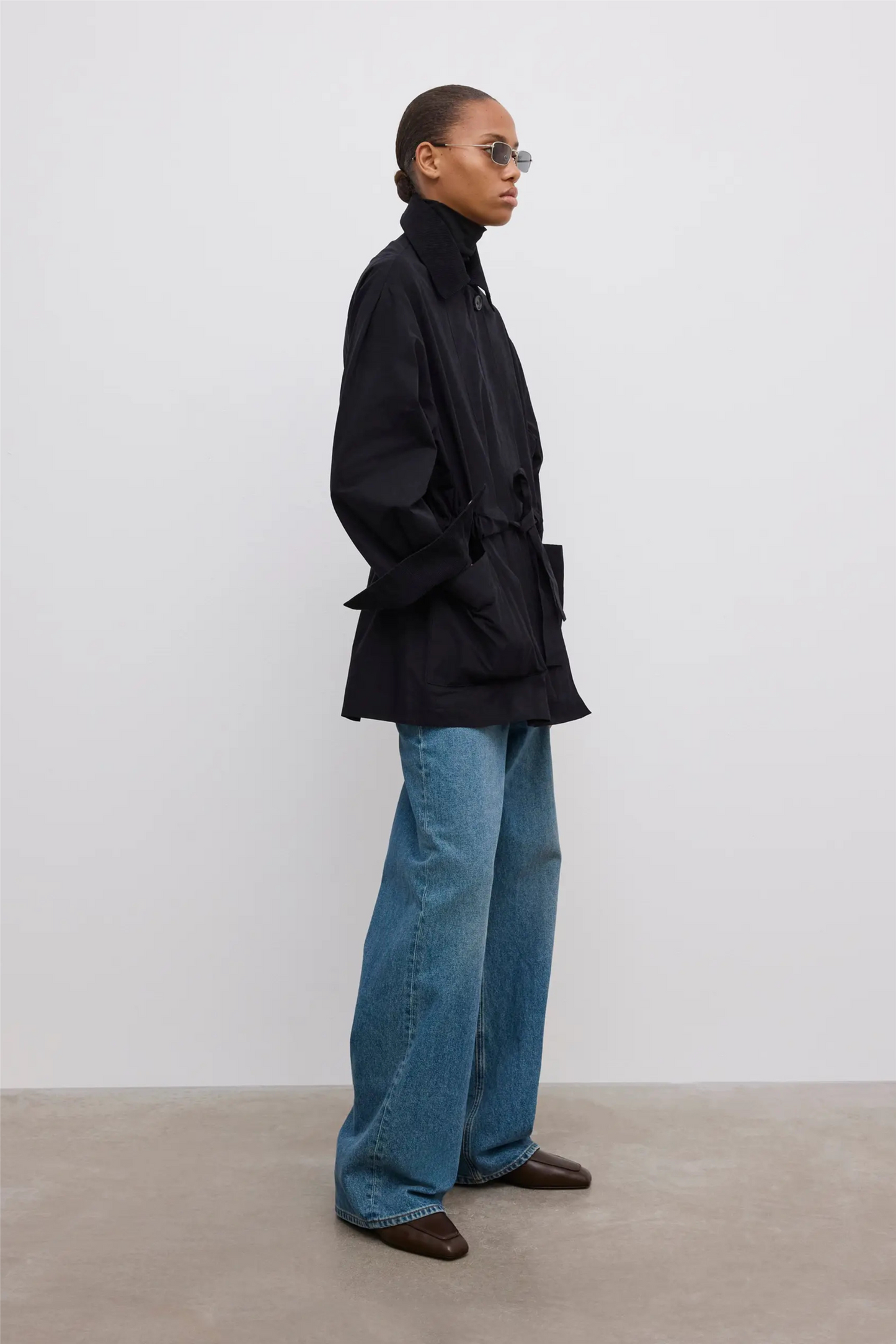 Field Cotton Jacket Black.