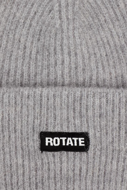 Rib Knit Beanie Alloy (Light Gray)