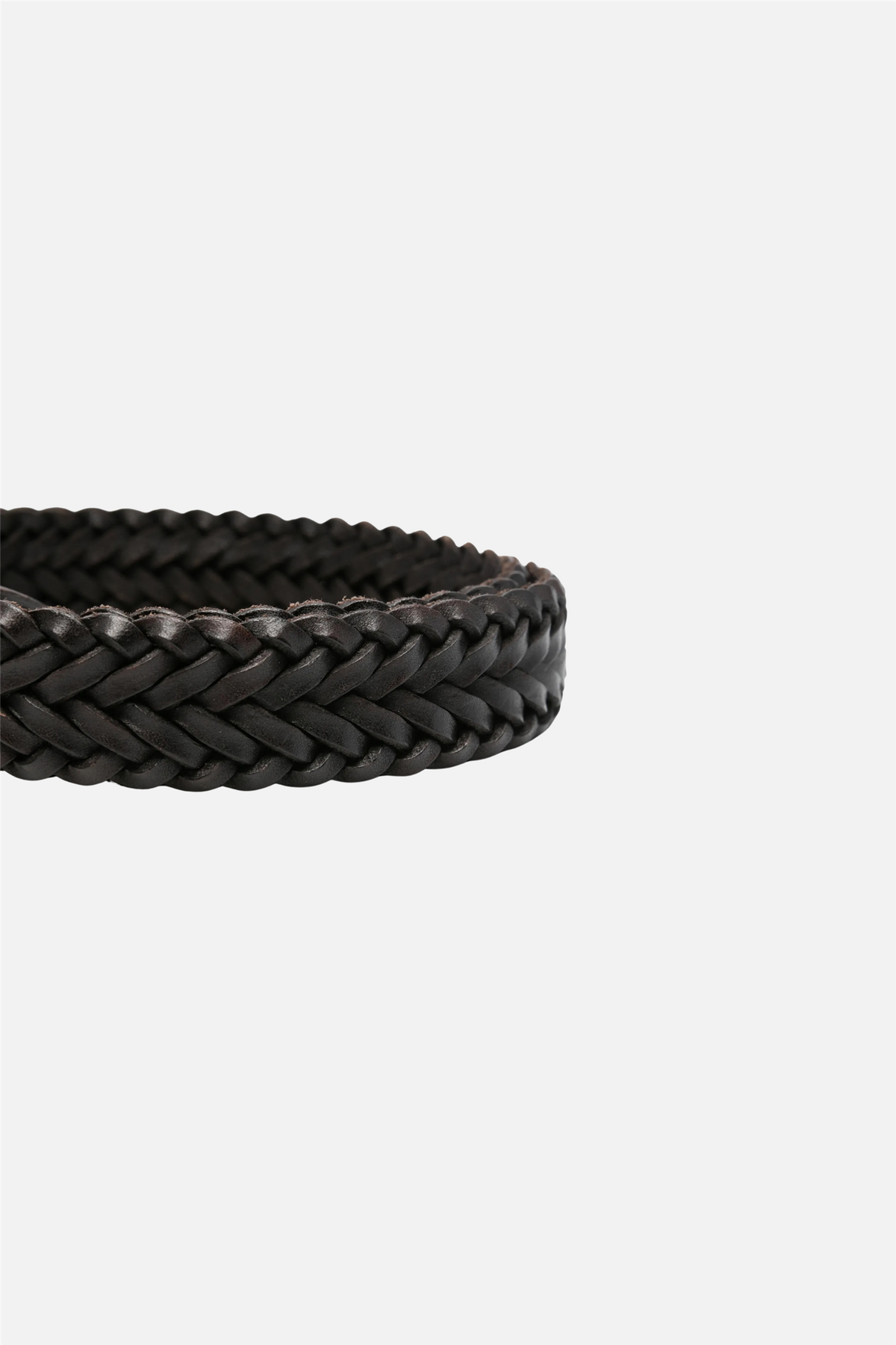 Ply Polo Tip Belt Dark Brown