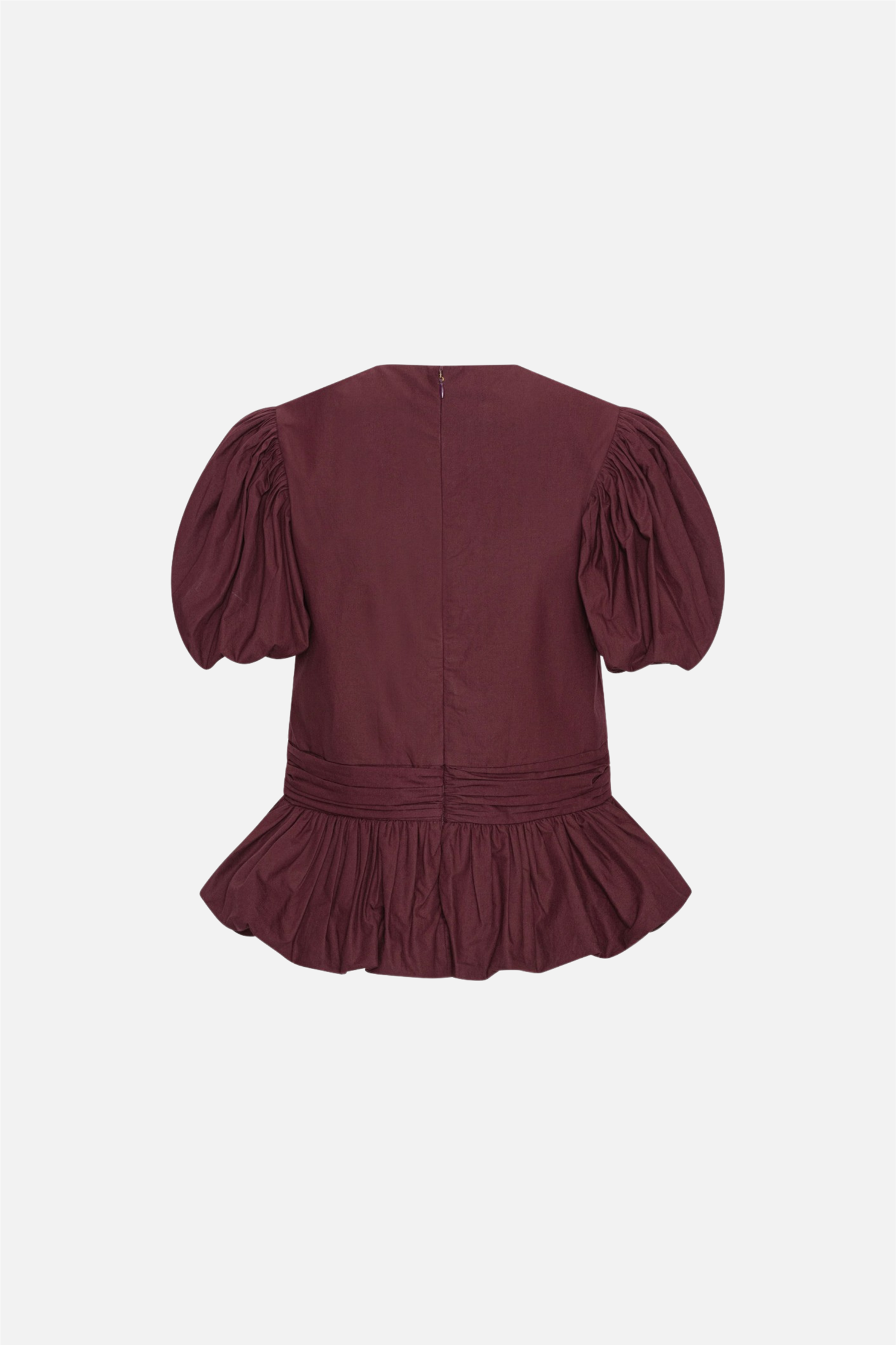 Puff Sleeve Top Zinfandel.