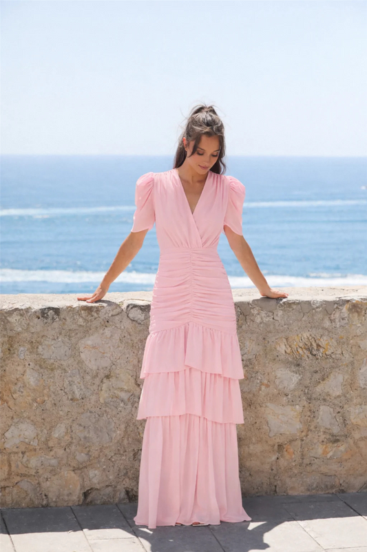 Jenna Maxi Dress Light Pink