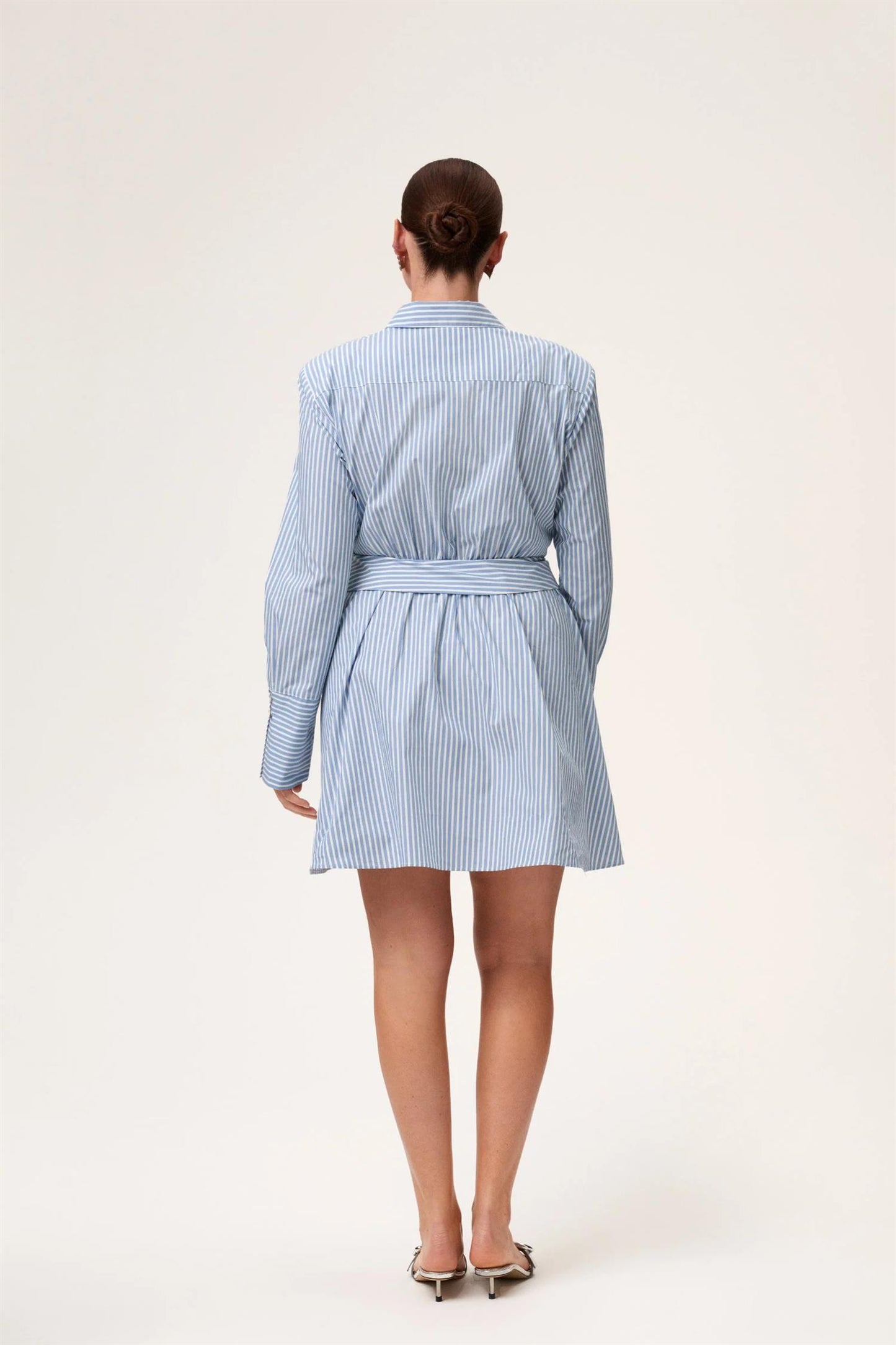 Alassio Dress Blue Stripe