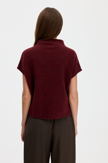 Ximena sweater Mahogany Red