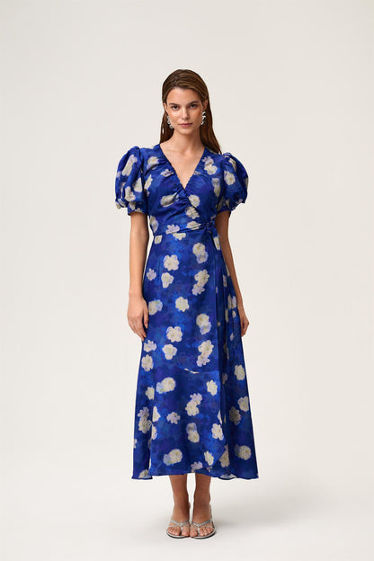 Ferrone Dress Ocean Blue